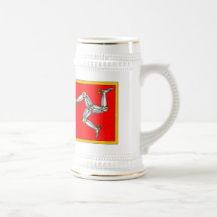 Isle of Man Beer Stein