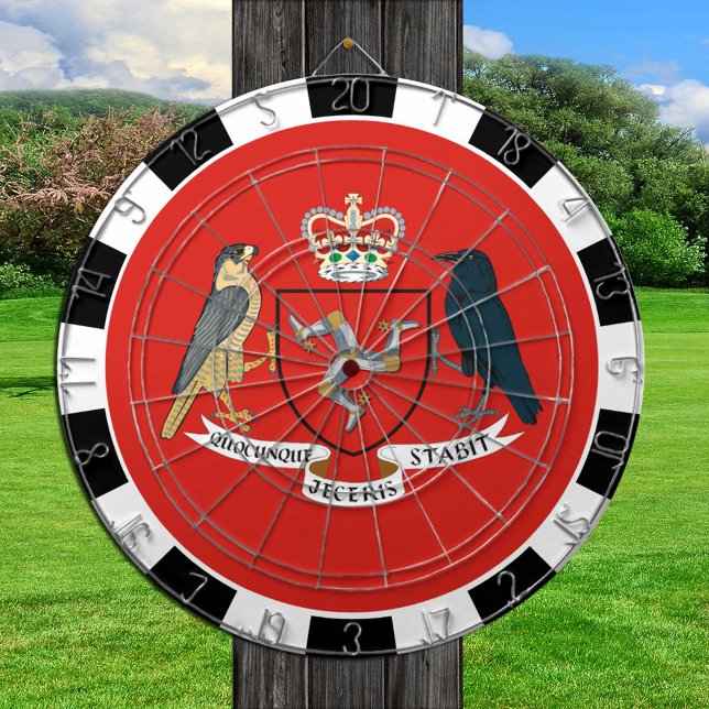 Isle of Man Dartboard, game, Isle of Man Flag Dartboard (Creator Uploaded)