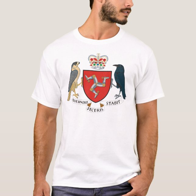 isle of man emblem T-Shirt (Front)