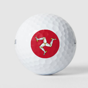 Isle of Man flag Golf Balls