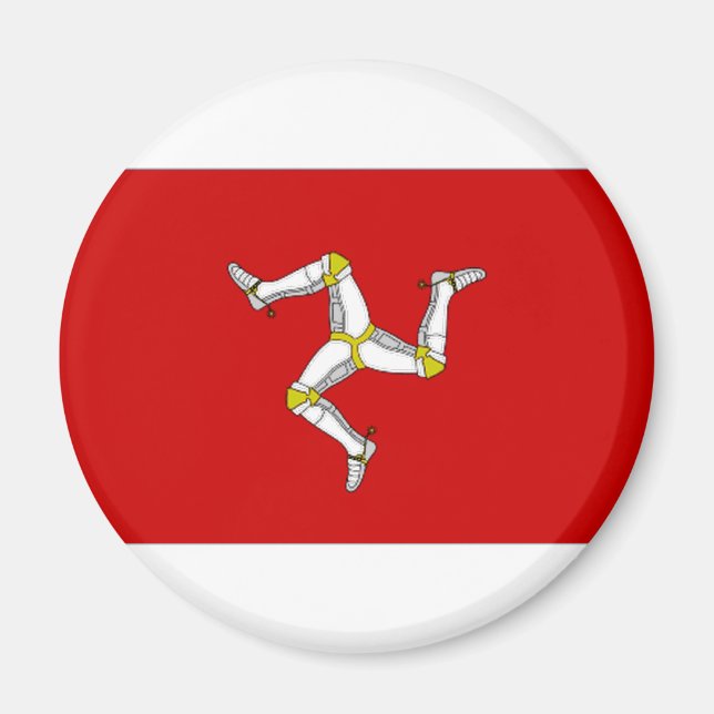 Isle of Man Flag Magnet (Front)