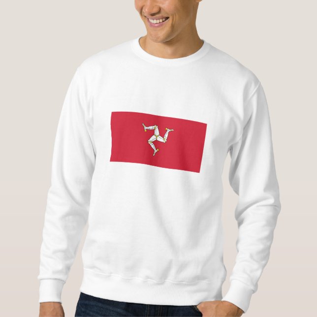 Isle of Man Flag Sweatshirt (Front)