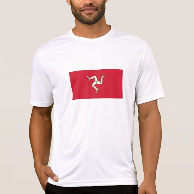 Isle of Man Flag T-Shirt (Front)