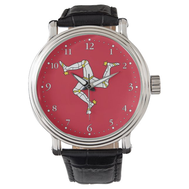 Isle of Man Flag Watch (Front)