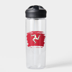 Isle of Man flag Water Bottle