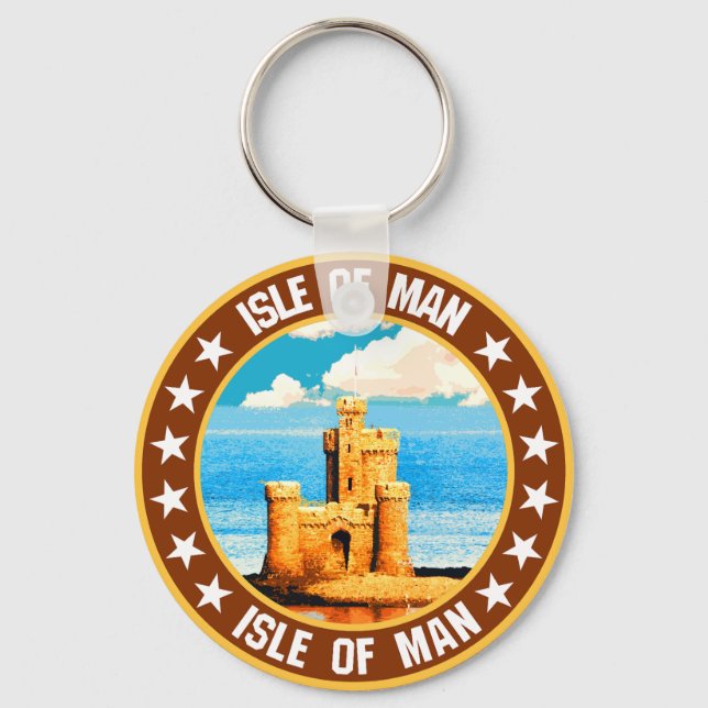 Isle of Man                                        Key Ring (Front)