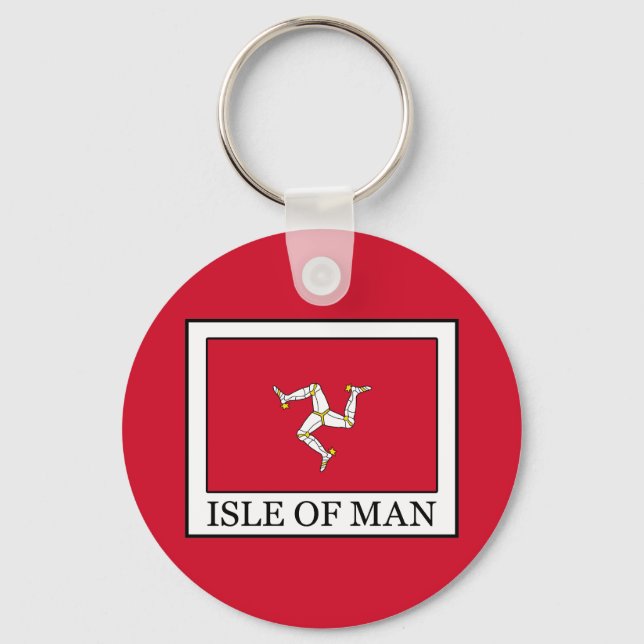 Isle of Man Key Ring (Front)