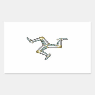 Isle of Man Rectangular Sticker