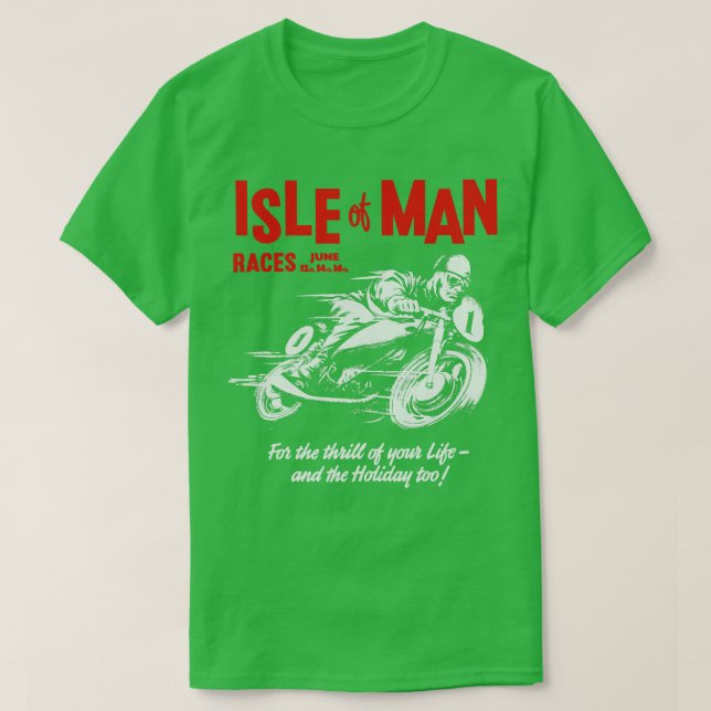ISLE OF MAN T-Shirt (Design Front)