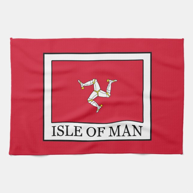 Isle of Man Tea Towel (Horizontal)