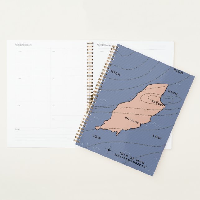 Isle of Man Weather forecast Planner (Display)