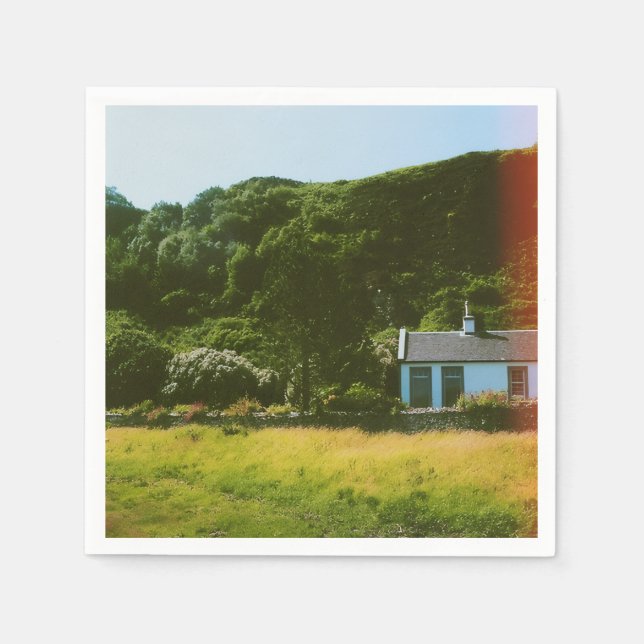 Isle of Mull, Inner Hebrides, Scotland Napkin (Front)