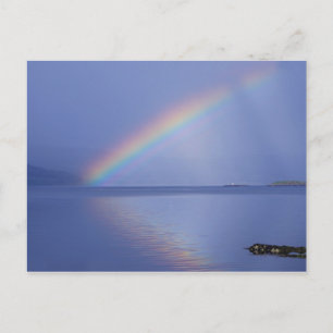 Isle of Mull Rainbow Postcard