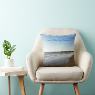 Isle of Palms Beach  Sunset South Carolina  Cushion
