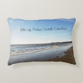 Isle of Palms Beach  Sunset South Carolina  Decorative Cushion