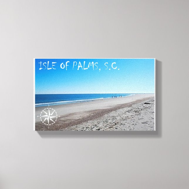 Isle of Palms Canvas Art (Front)