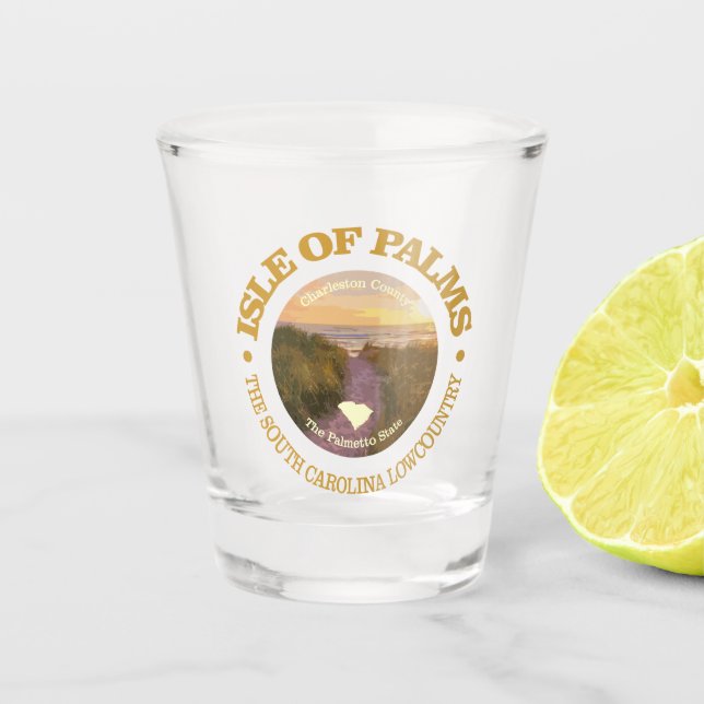Isle of Palms Shot Glass (Front)