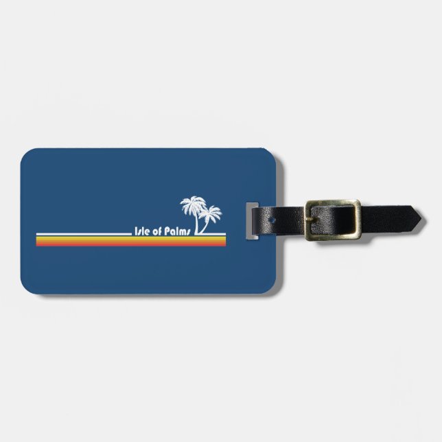 Isle of Palms South Carolina Luggage Tag (Front Horizontal)