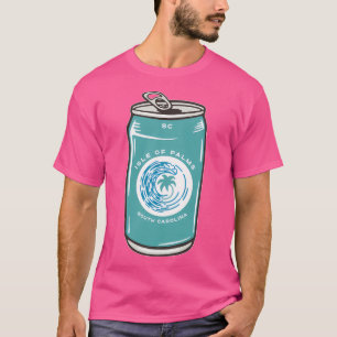 Isle Of Palms South Carolina Sc Retro Beach Wave P T-Shirt