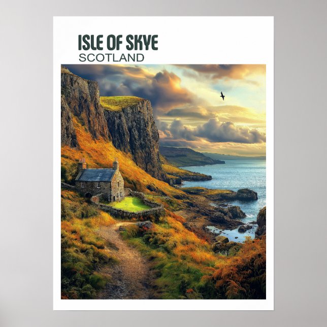 Isle of Skye Scotland - Majestic Highland  Poster (Front)