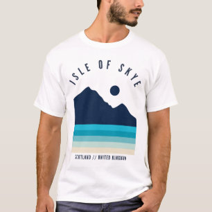 Isle of Skye Scotland Retro Vintage Beach T-Shirt