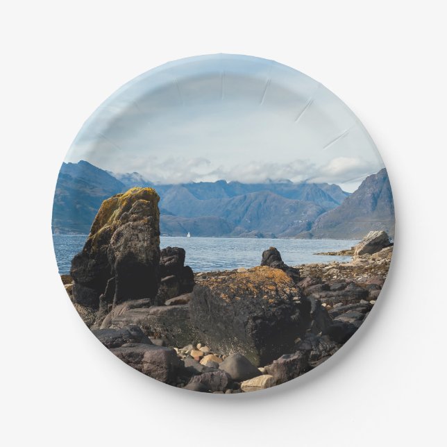 Isle of Skye - Scotland, UK Paper Plate (Front)