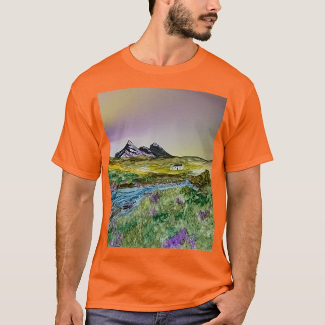Isle of Skye Sligachan    T-Shirt (Front)