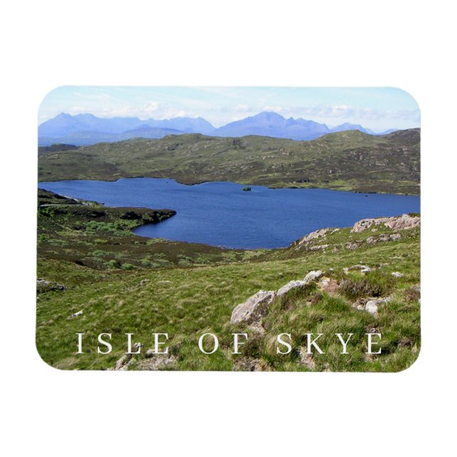 Isle of Skye view fridge magnet (Horizontal)
