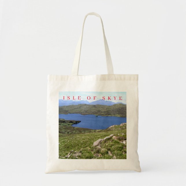 Isle of Skye view tote bag (Front)