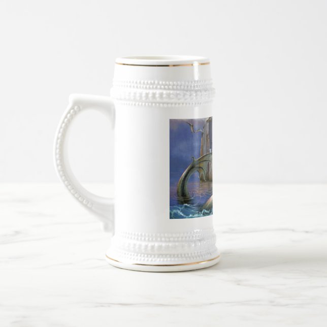 "Isle of the Dead" Beer Stein (Left)