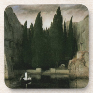 Isle of the Dead by Arnold Bocklin, Symbolism Art Coaster