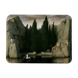 Isle of the Dead by Arnold Bocklin, Symbolism Art Magnet