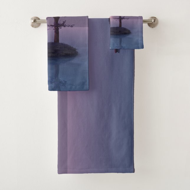 Isle of Wanderers Bath Towel Set (Insitu)