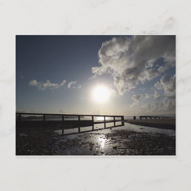 Isle of Wight Beach Postcard (Front)