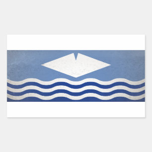 Isle of Wight Rectangular Sticker