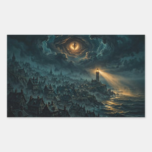 Isle of Witness Sticker — Cosmic Horror Vinyl