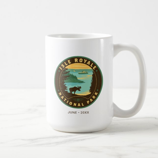 Isle Royale National Park Coffee Mug (Right)