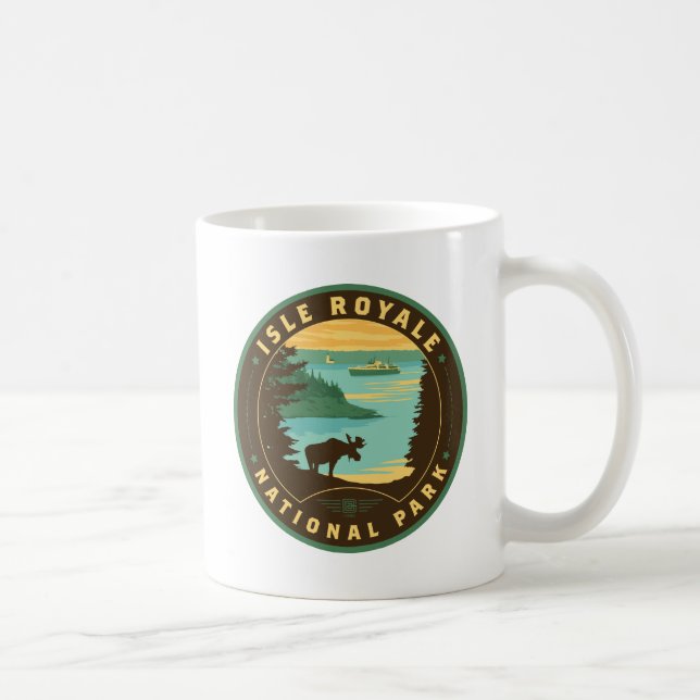 Isle Royale National Park Coffee Mug (Right)