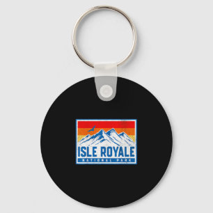 Isle royale national park  key ring