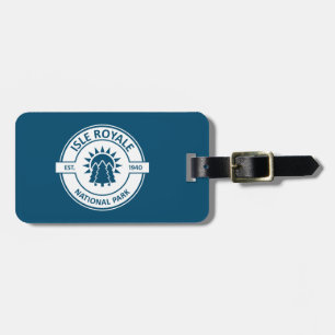 Isle Royale National Park Luggage Tag