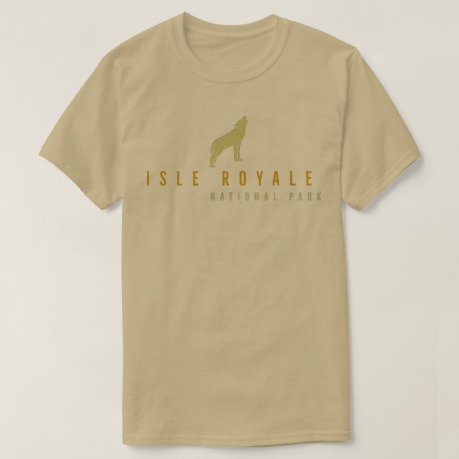 Isle Royale National Park T-Shirt (Design Front)
