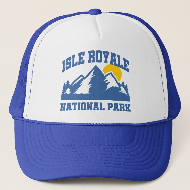 Isle Royale National Park Trucker Hat (Front)