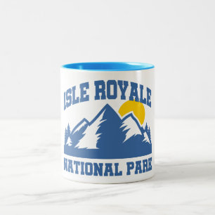Isle Royale National Park Two-Tone Coffee Mug