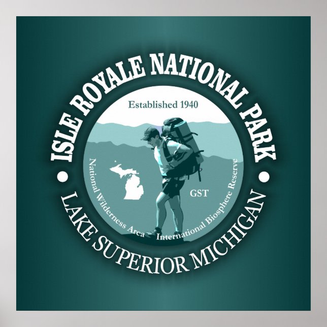 Isle Royale NP Poster (Front)