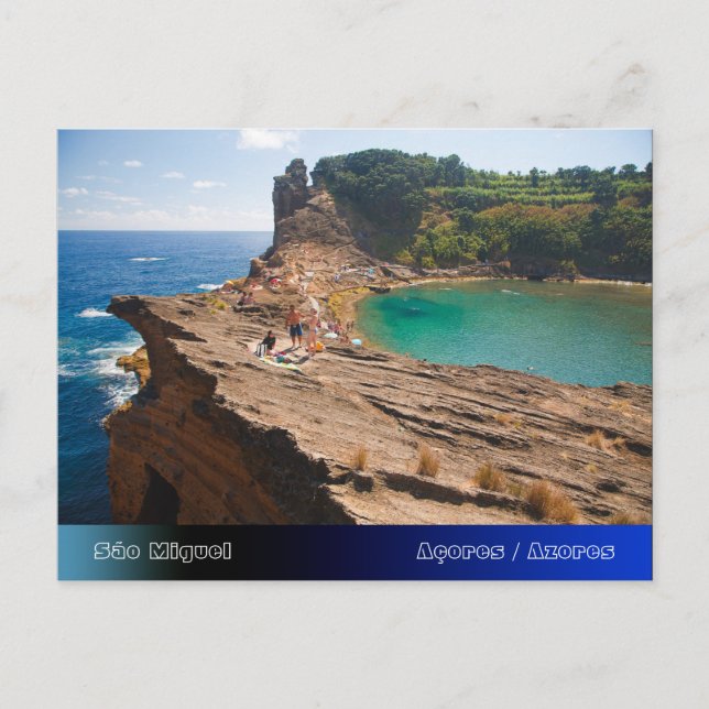 Islet of Vila Franca do Campo Postcard (Front)