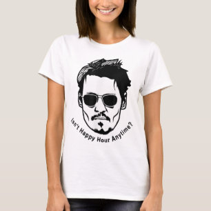 Isn't Happy Hour Anytime Mega Pint T-Shirt