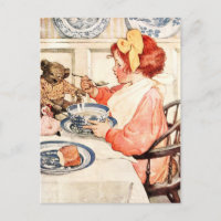 Isn't this porridge delicious, Teddy?