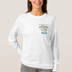 ISO Embroidered-look Long-sleeve T-shirt