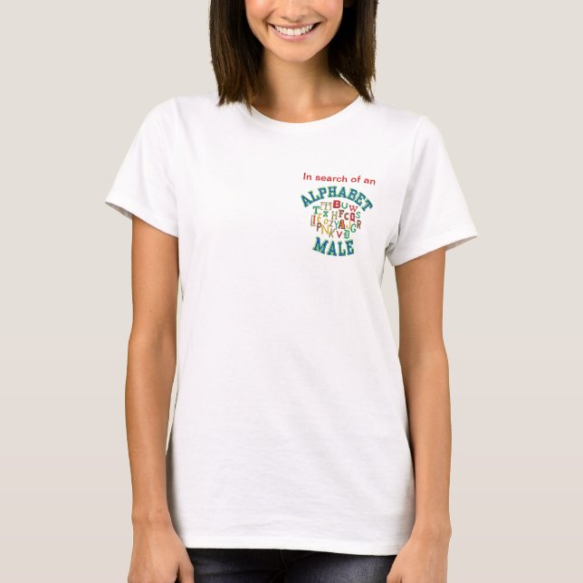 ISO Embroidered-look T-shirt (Front)