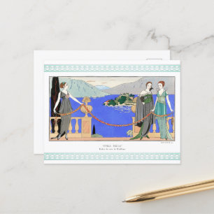 Isola Bella by George Barbier Postcard